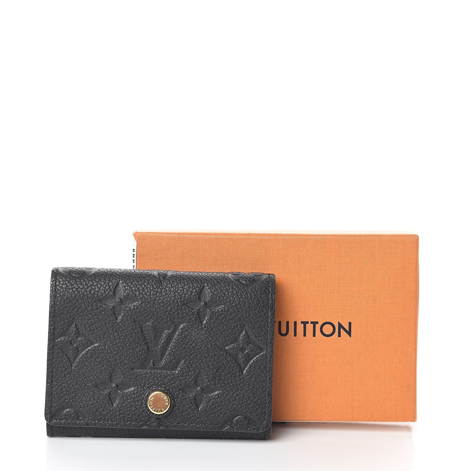 Louis Vuitton Empreinte Business Card Holder Black 7 of 7
