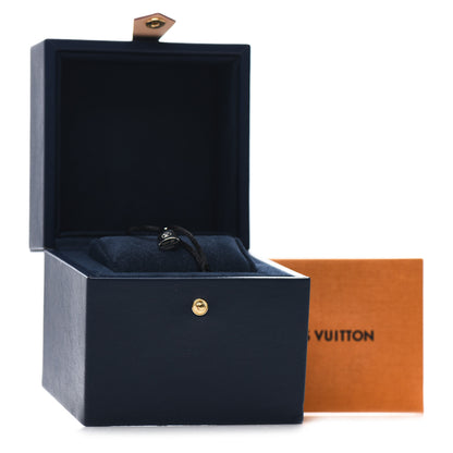 Louis Vuitton X UNICEF Sterling Silver Lockit Bracelet Black 4 of 4