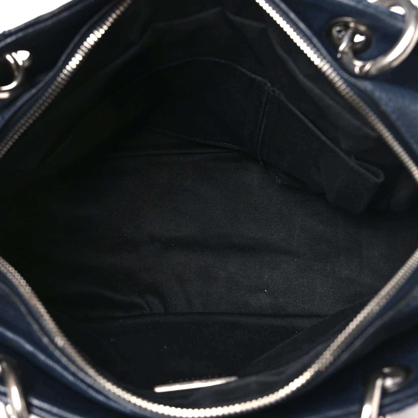 Distressed Caviar Outdoor Ligne Tote Navy