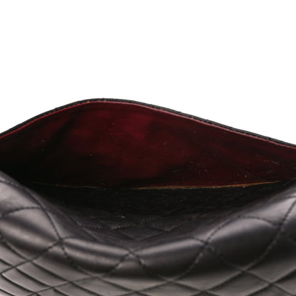 Chanel Lambskin Quilted XL Jumbo Single Flap Black 13 of 13