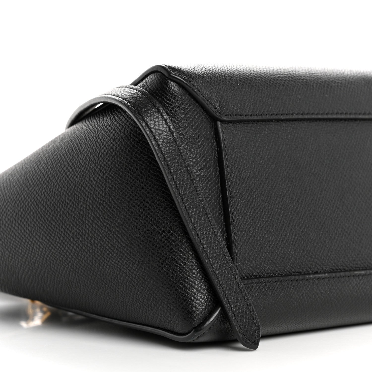 Celine Grained Calfskin Nano Belt Bag Black 8 of 11