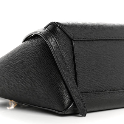Celine Grained Calfskin Nano Belt Bag Black 8 of 11