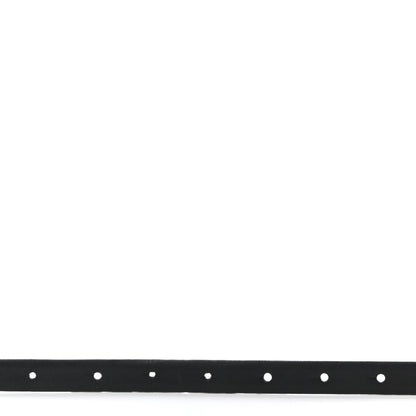 Chanel Calfskin CC Reversible Belt 85 Black Burgundy 4 of 5