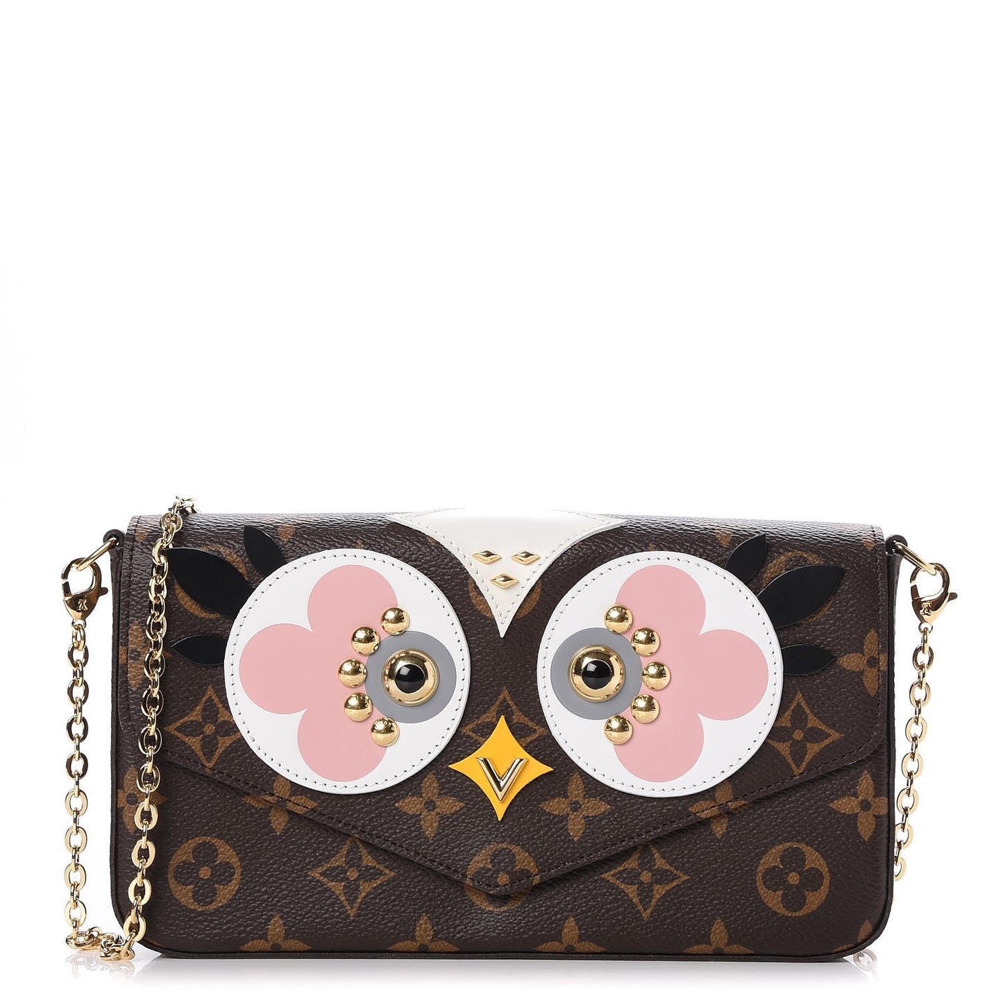 Monogram Lovely Birds Pochette Felicie Chain Wallet