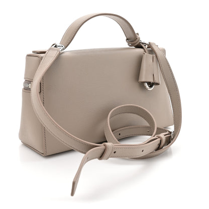 Loro Piana Grained Calfskin L23 Extra Bag Dove 3 of 10