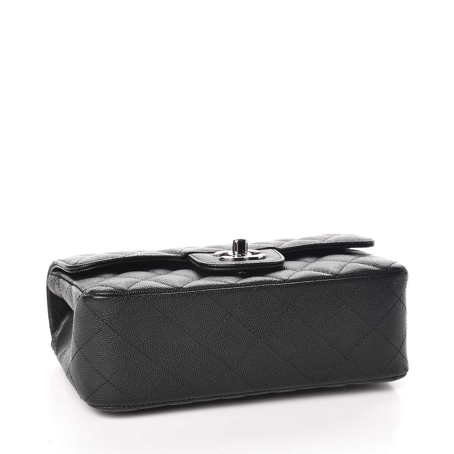 Chanel Iridescent Caviar Quilted Mini Rectangular Flap Black 4 of 11