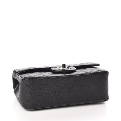 Chanel Iridescent Caviar Quilted Mini Rectangular Flap Black 4 of 11