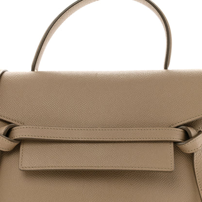 Celine Baby Grained Calfskin Micro Belt Bag Light Taupe 8 of 15