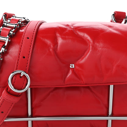 Alexander Wang Calfskin Quilted Halo Xbody Bag Red 11 of 11