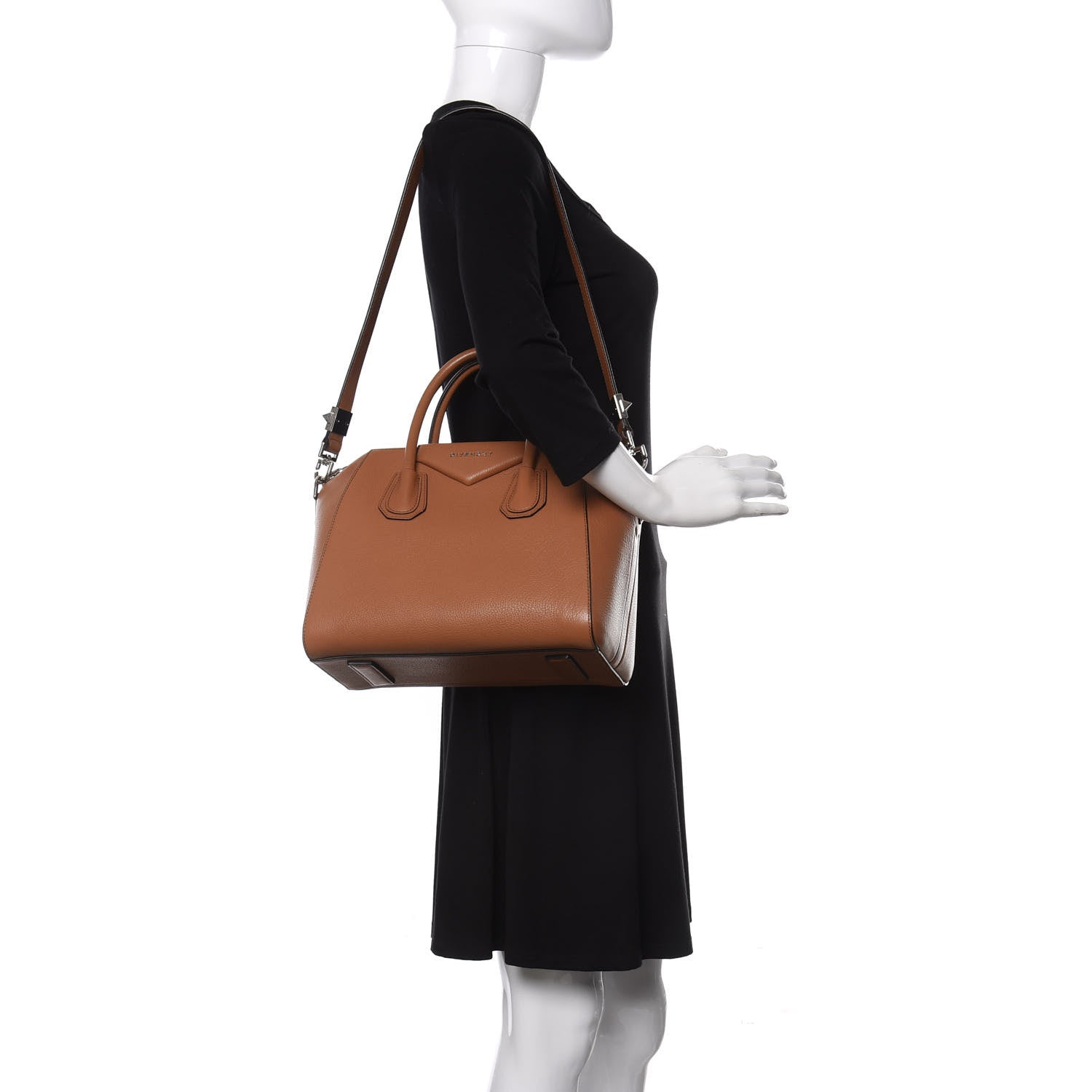 Givenchy Sugar Goatskin Small Antigona Caramel 2 of 10