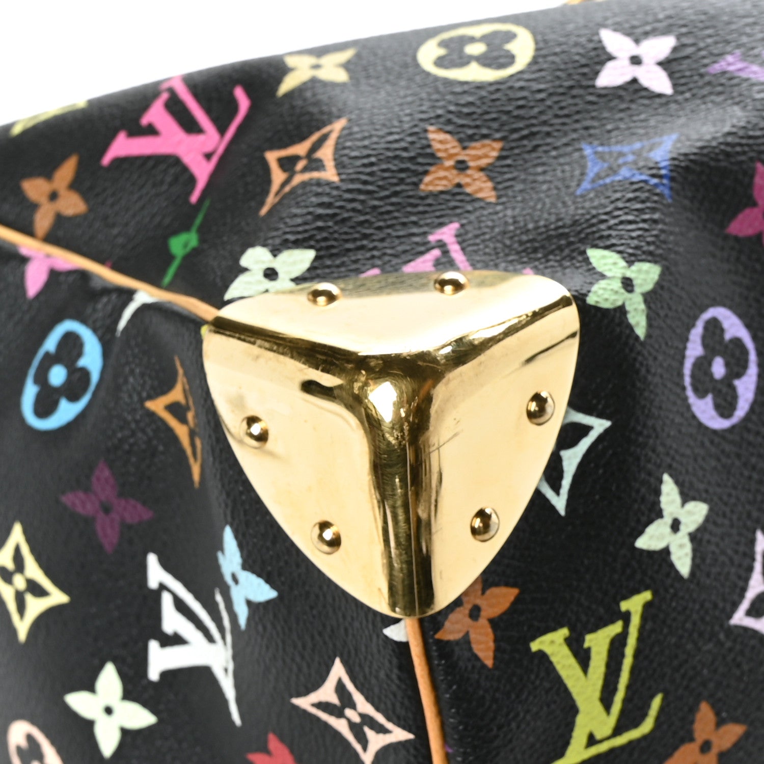 Louis Vuitton Monogram Multicolor Keepall 45 Black 7 of 10