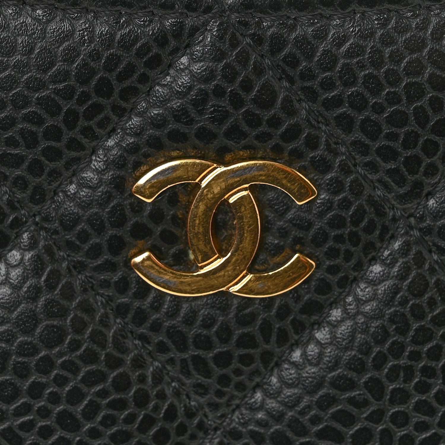 Chanel Caviar Quilted Card Holder Black 12 of 13