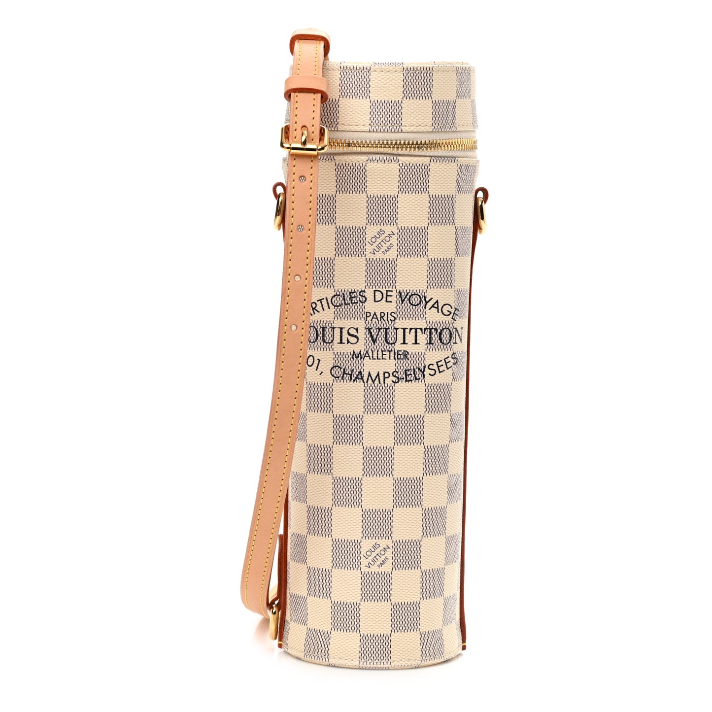 Damier Azur Bottle Holder