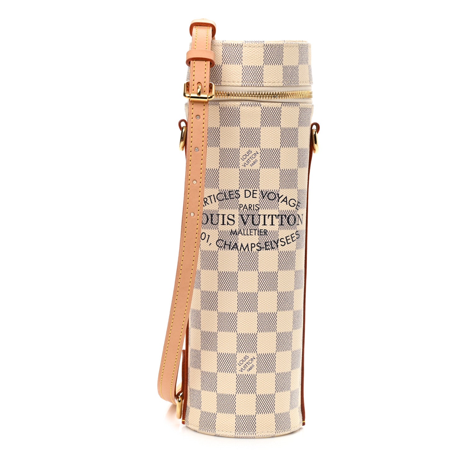 Louis Vuitton Damier Azur Bottle Holder 1 of 8