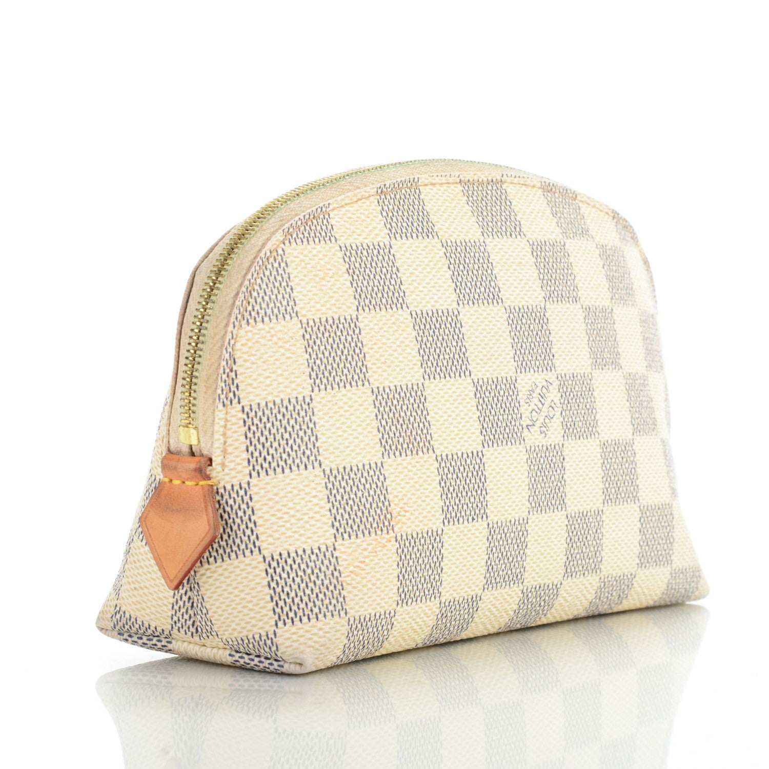 Louis Vuitton Damier Azur Cosmetic Pouch 3 of 10