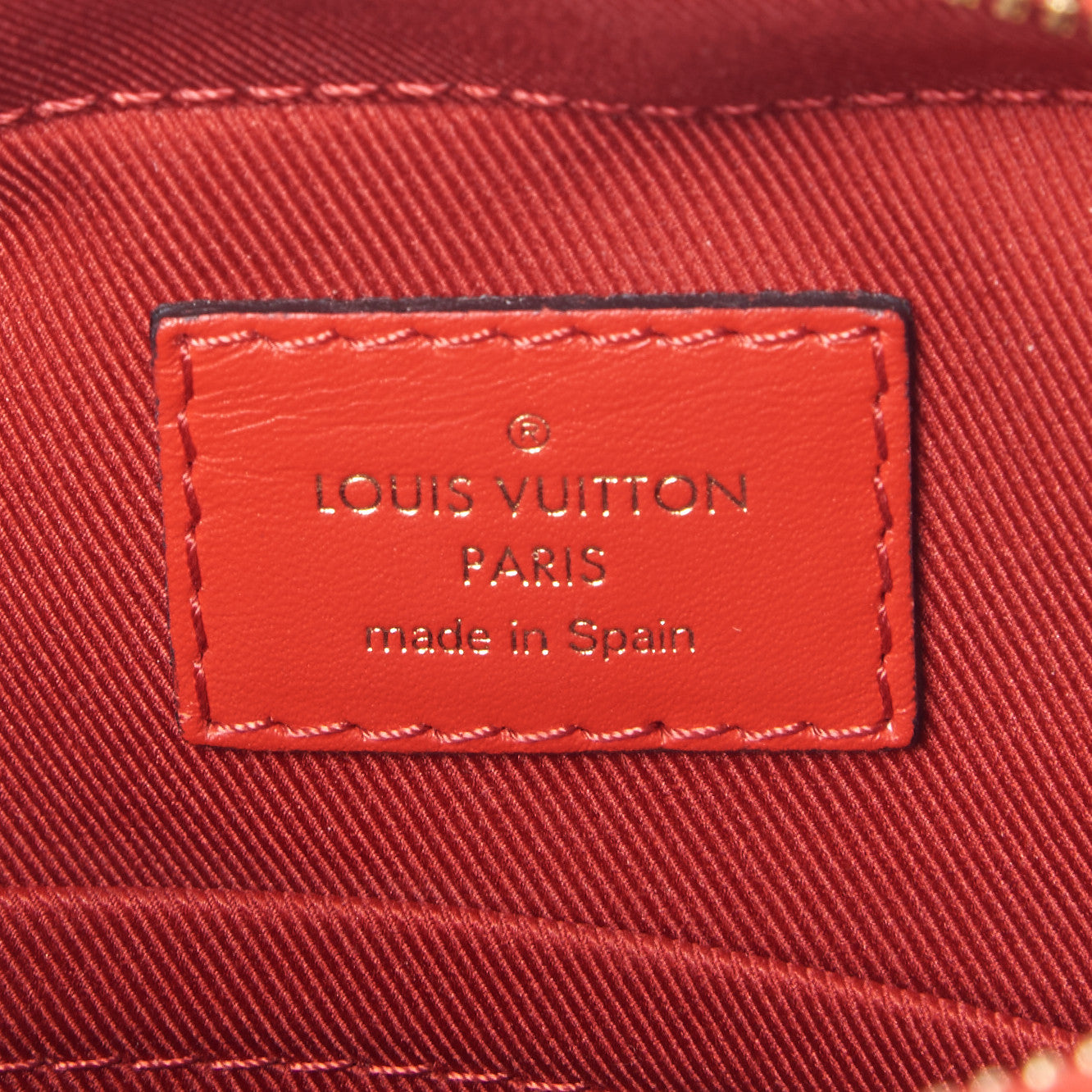 Louis Vuitton Monogram Saintonge Coquelicot 8 of 9