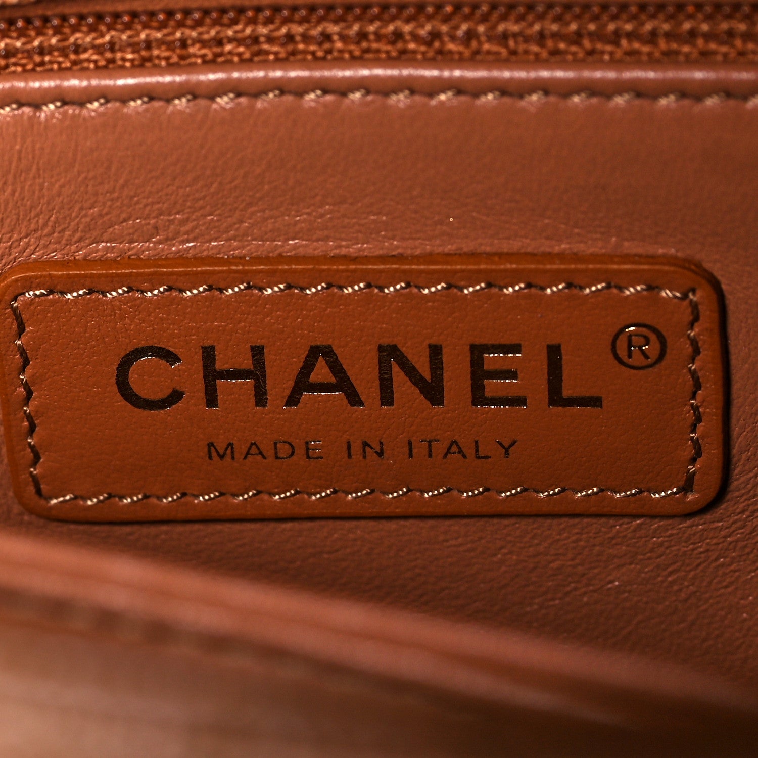 Chanel Caviar Quilted Mini Coco Handle Flap Brown 6 of 10