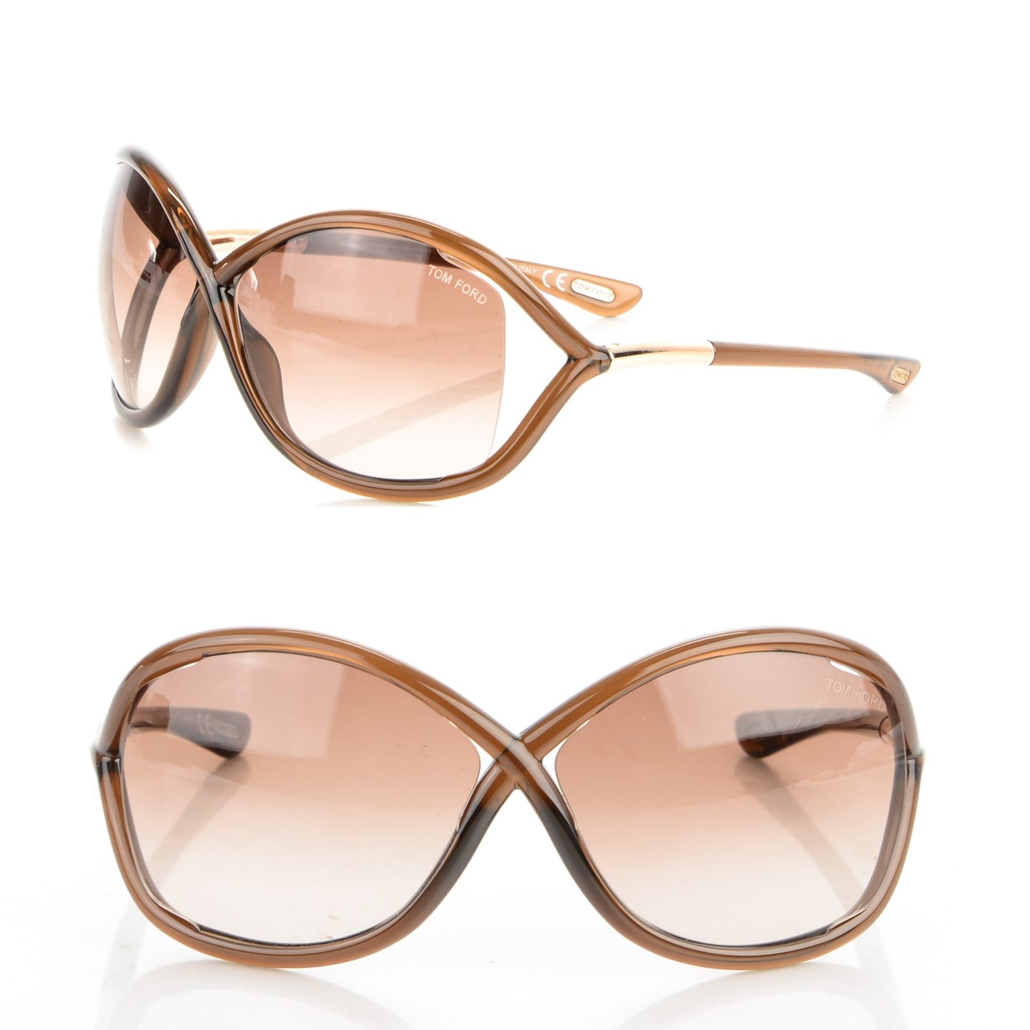 Acetate Whitney Crossover Sunglasses TF9 Brown