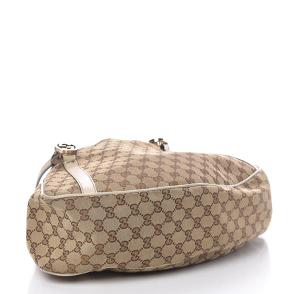 Gucci Monogram Medium GG Twins Shoulder Bag Tan 4 of 14