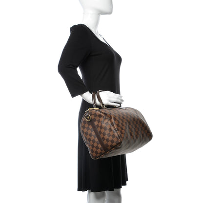 Louis Vuitton Damier Ebene Speedy Bandouliere 30 2 of 12
