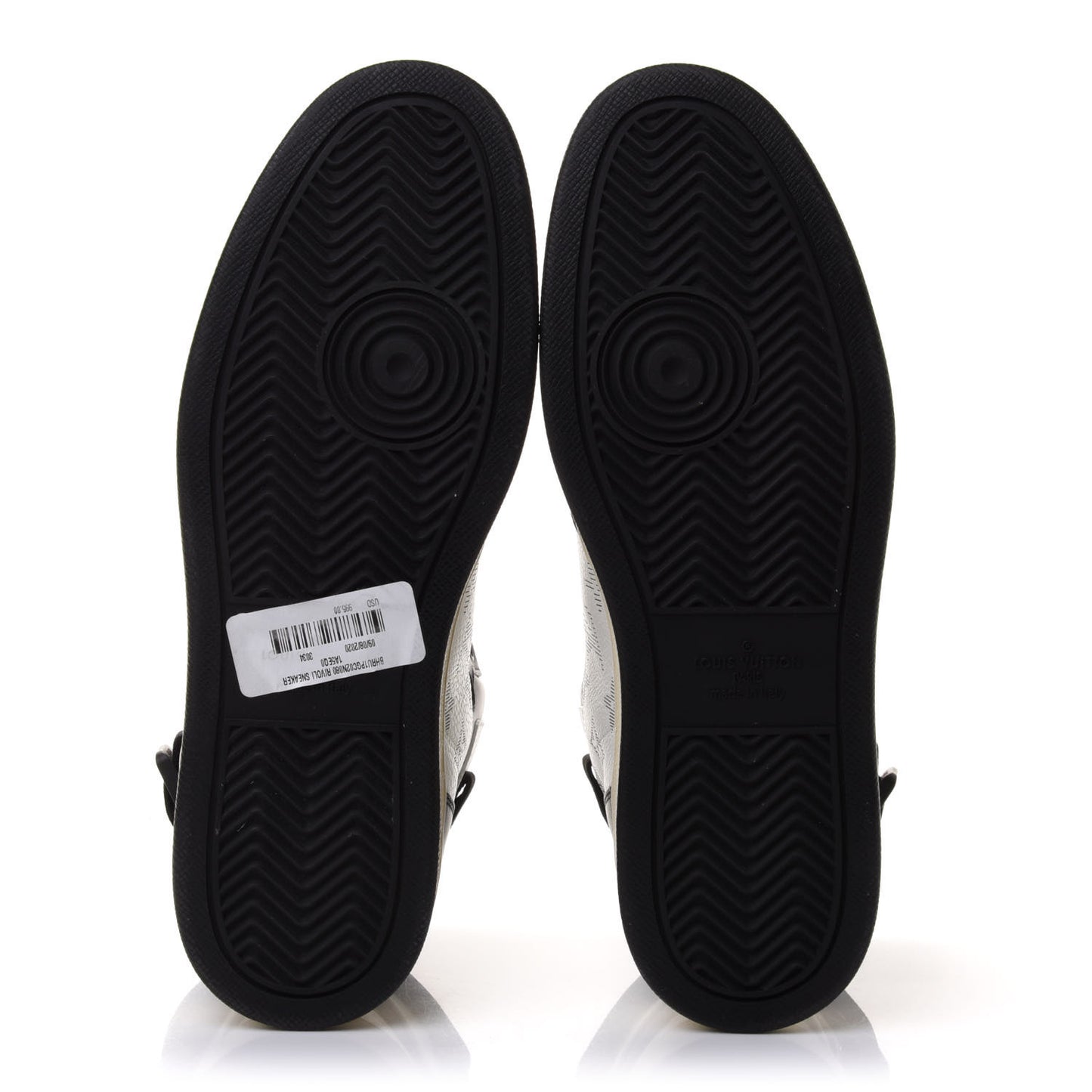 Calfskin Monogram Mens Rivoli High Top Sneakers 8