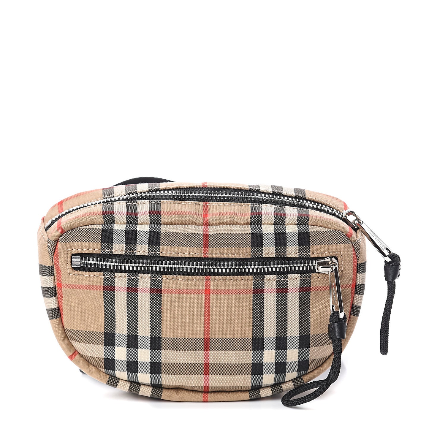 Nylon Vintage Check Small Cannon Bum Bag Archive Beige
