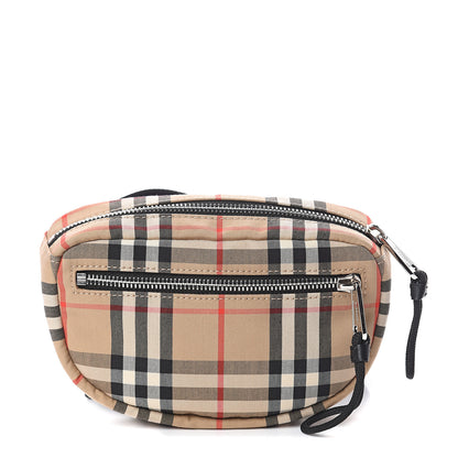 Burberry Nylon Vintage Check Small Cannon Bum Bag Archive Beige 1 of 7