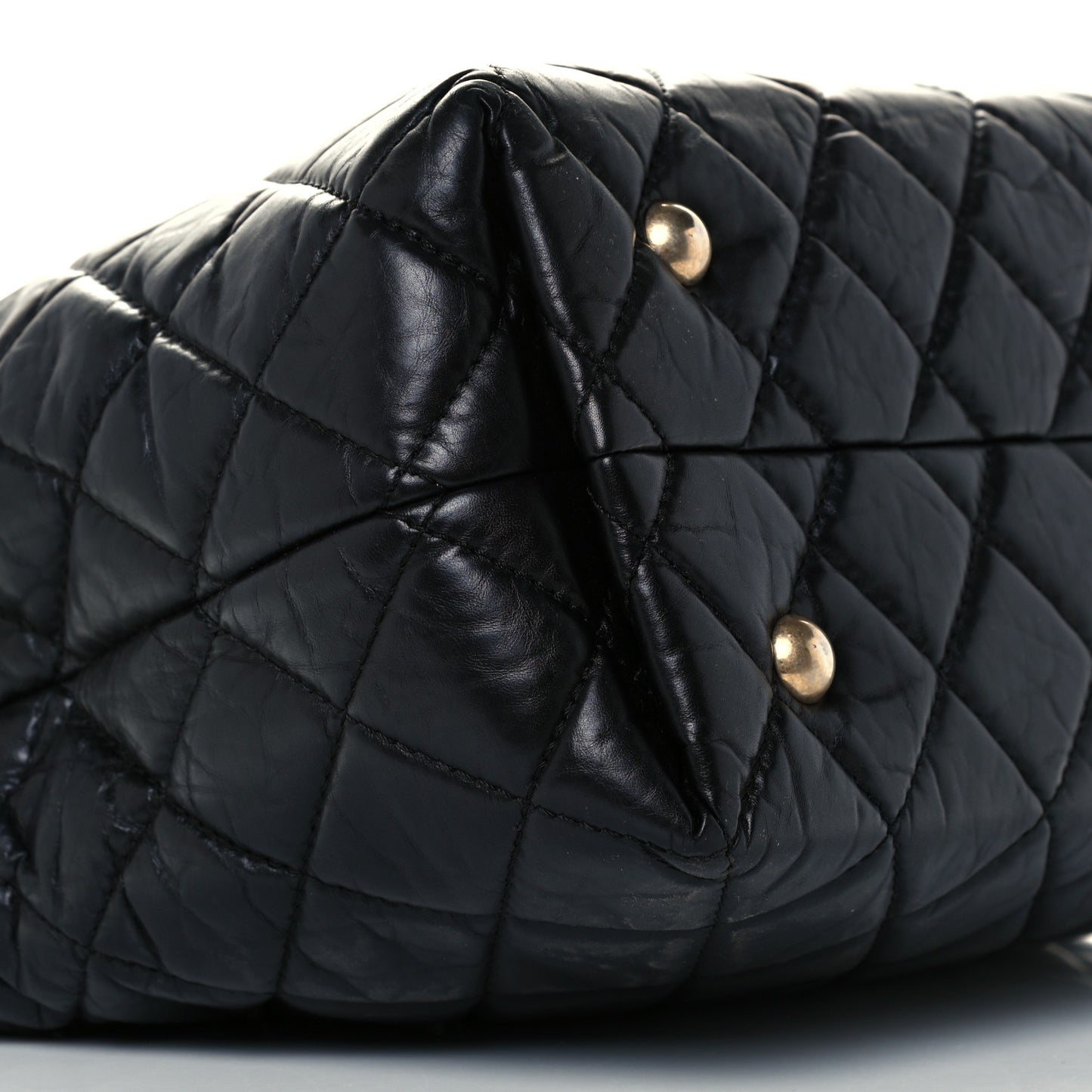 Aged Calfskin Reissue 2.55 Tote Black