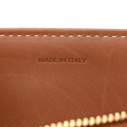 Celine Canvas Calfskin Small 16 Top Handle Bag Natural Tan 9 of 21