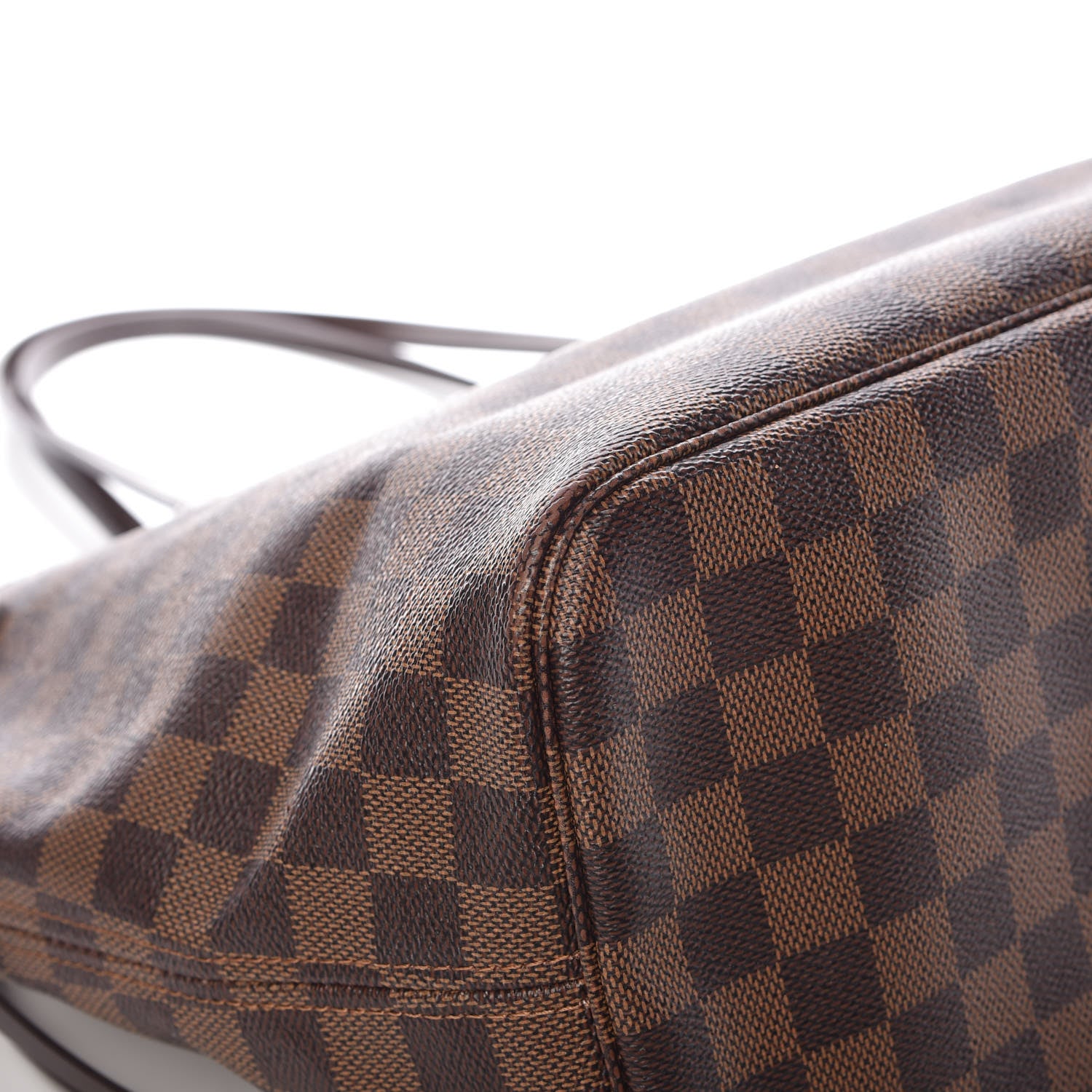 Louis Vuitton Damier Ebene Neo Neverfull MM Rose Ballerine 13 of 16