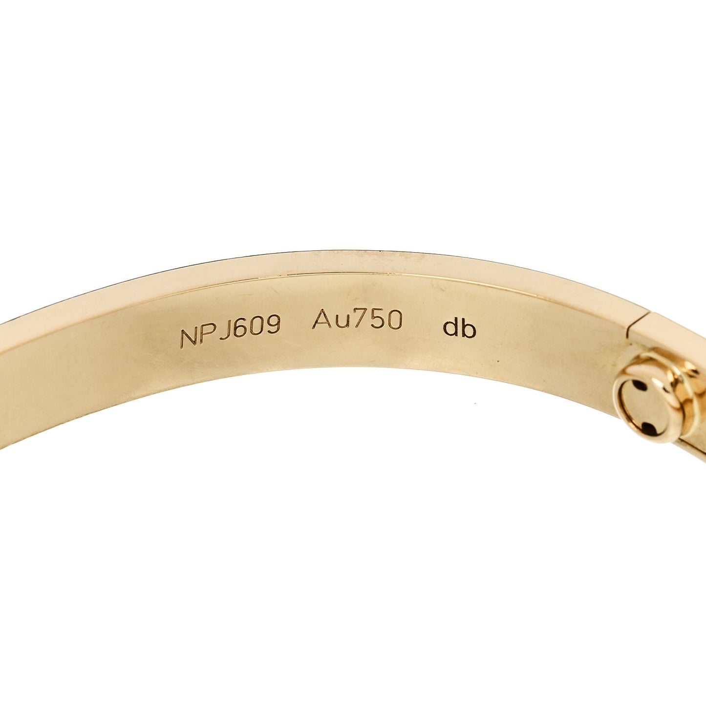 18k Yellow Gold Love Bracelet 18