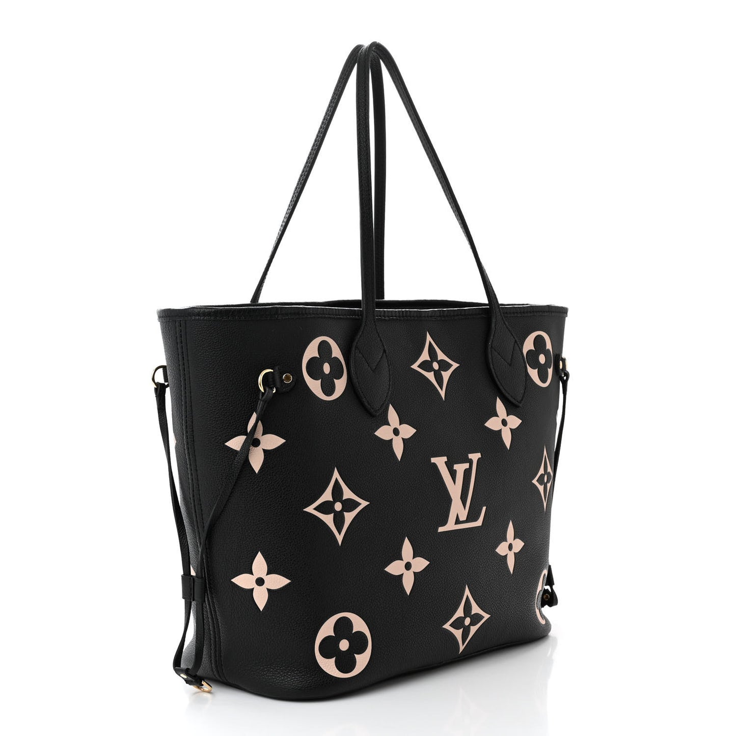 Empreinte Monogram Giant Neverfull MM Black Beige