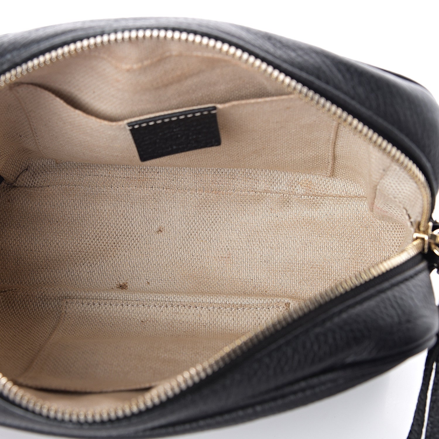 Gucci Pebbled Calfskin Small Soho Disco Bag Black 4 of 8