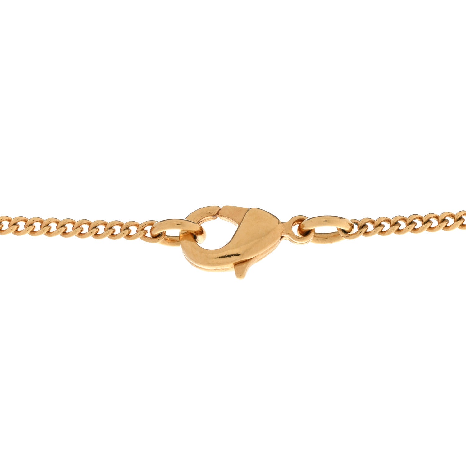 Chanel Metal CC Rue Cambon Necklace Necklace Gold 5 of 6