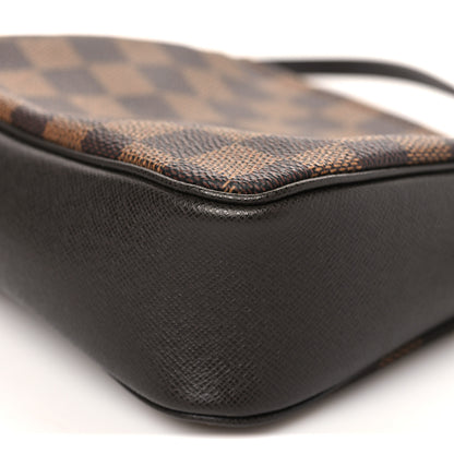 Louis Vuitton Damier Ebene Trousse Make Up Bag Pochette 9 of 9
