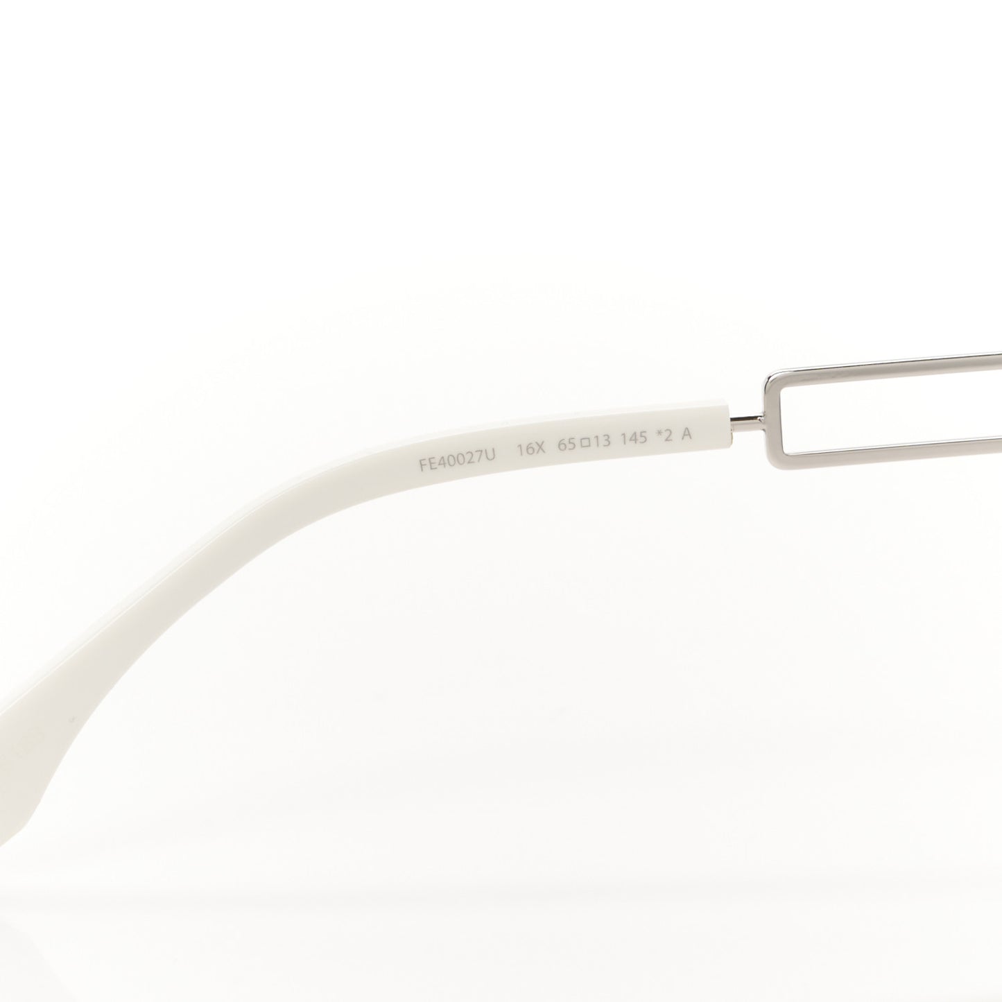 Metal Acetate The Technicolor FF Aviator Sunglasses FE40027U Blue Silver