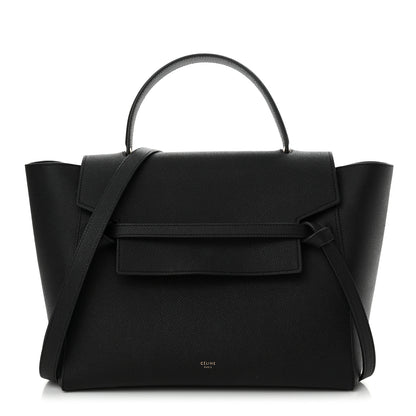 Celine Grained Calfskin Mini Belt Bag Black 1 of 11