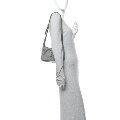 Saint Laurent Econyl Nylon Le 5 A 7 Hobo Grey 2 of 11