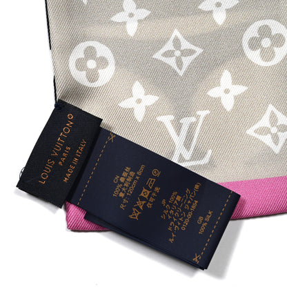 Louis Vuitton Silk Visionary Paris Bandeau Grey 3 of 4