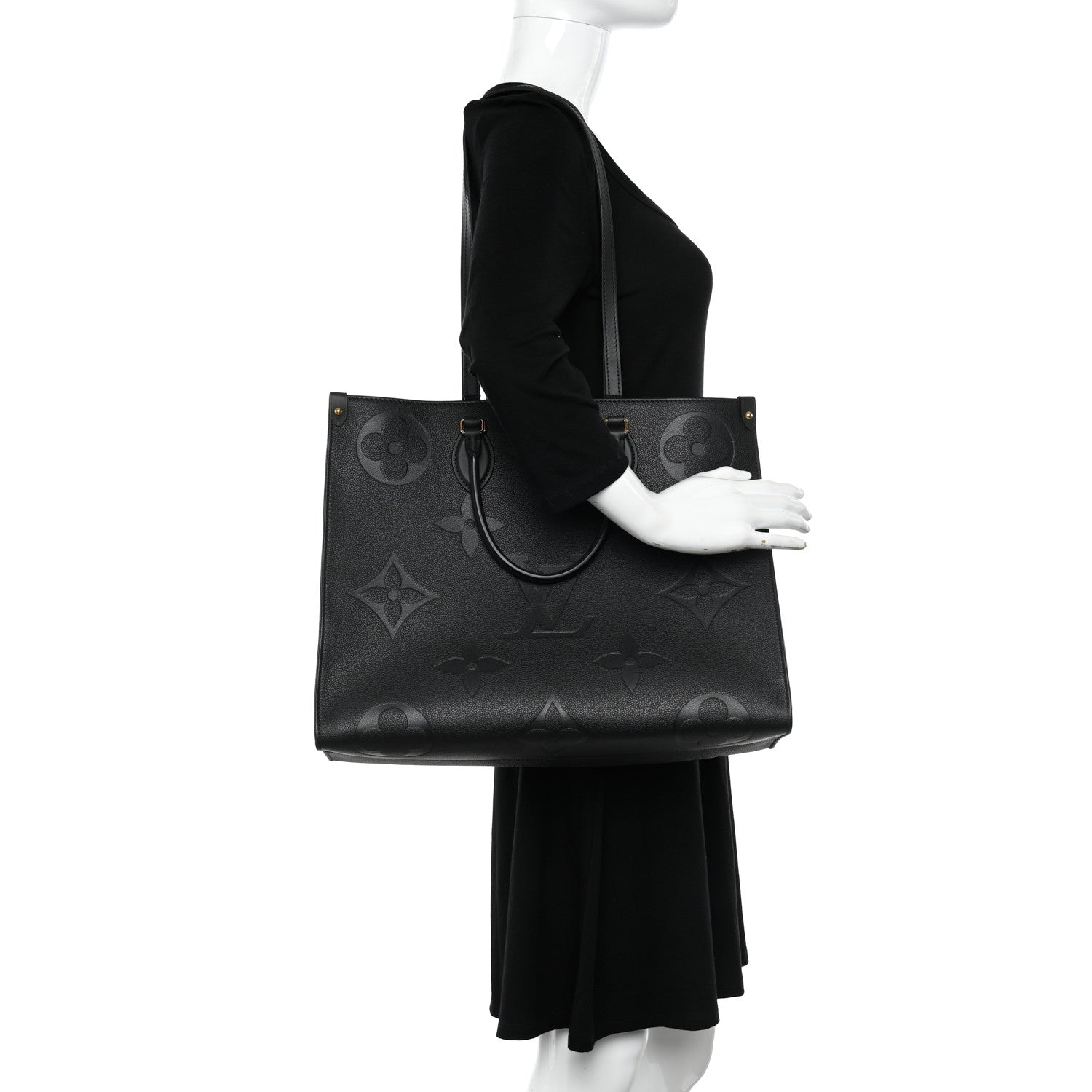 Louis Vuitton Empreinte Monogram Giant Onthego GM Black 2 of 9