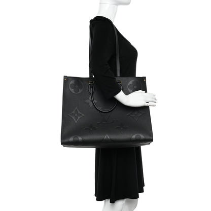 Louis Vuitton Empreinte Monogram Giant Onthego GM Black 2 of 9