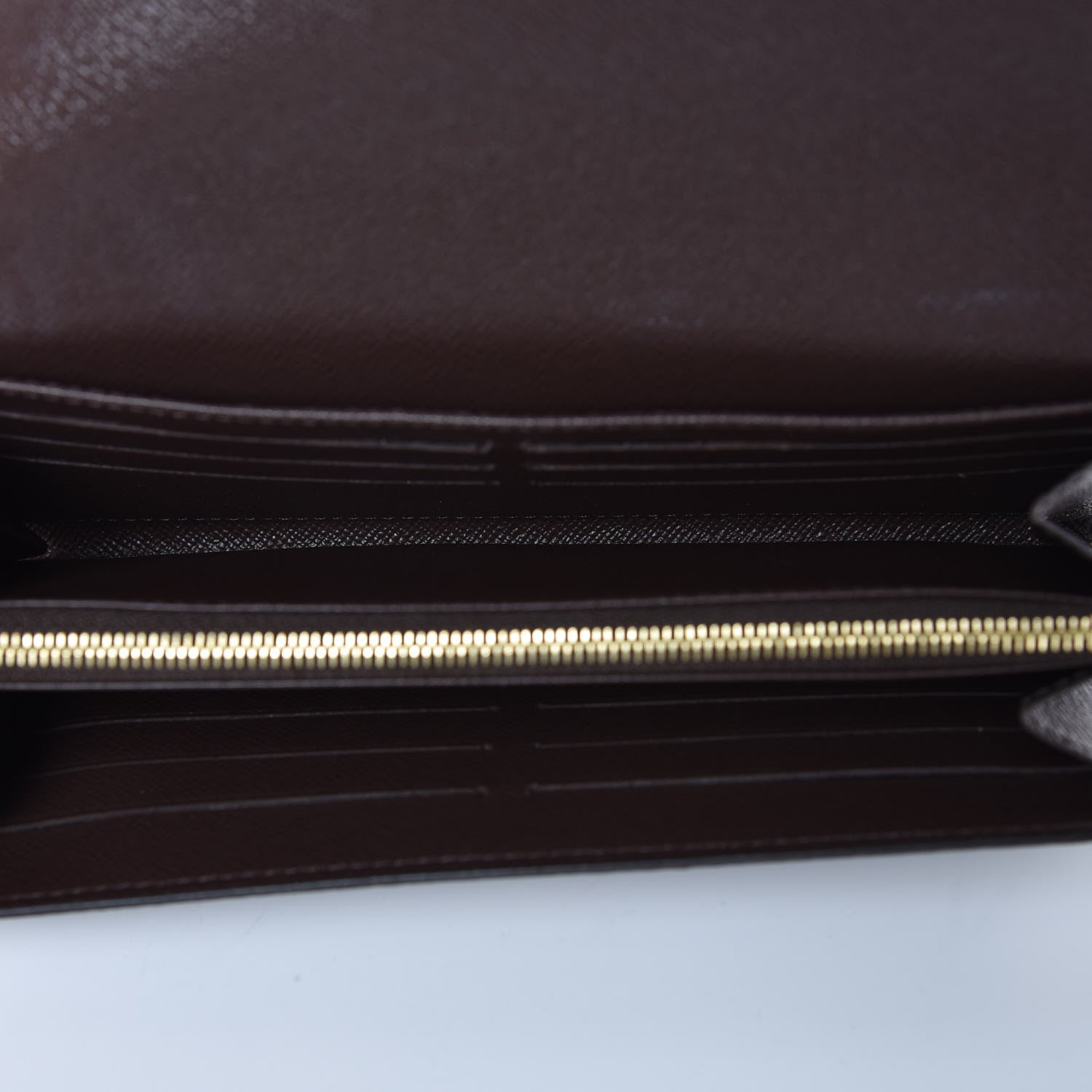 Louis Vuitton Damier Ebene Sarah Wallet NM 5 of 7