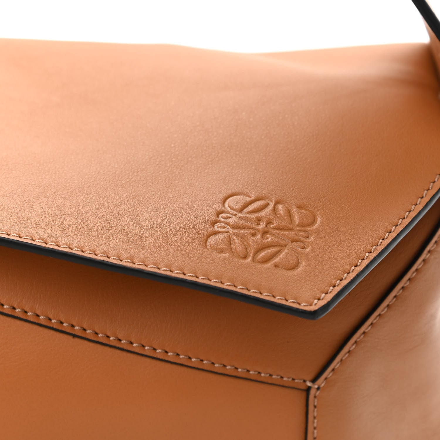 Loewe Calfskin Puzzle Hobo Tan 8 of 11