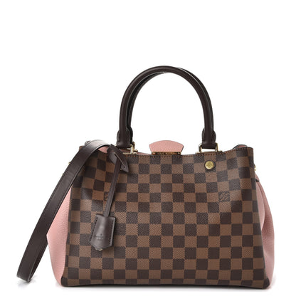 Louis Vuitton Damier Ebene Cuir Taurillon Brittany Magnolia 1 of 9