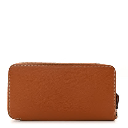 Hermes Epsom Silk'In Wallet Gold 1 of 9