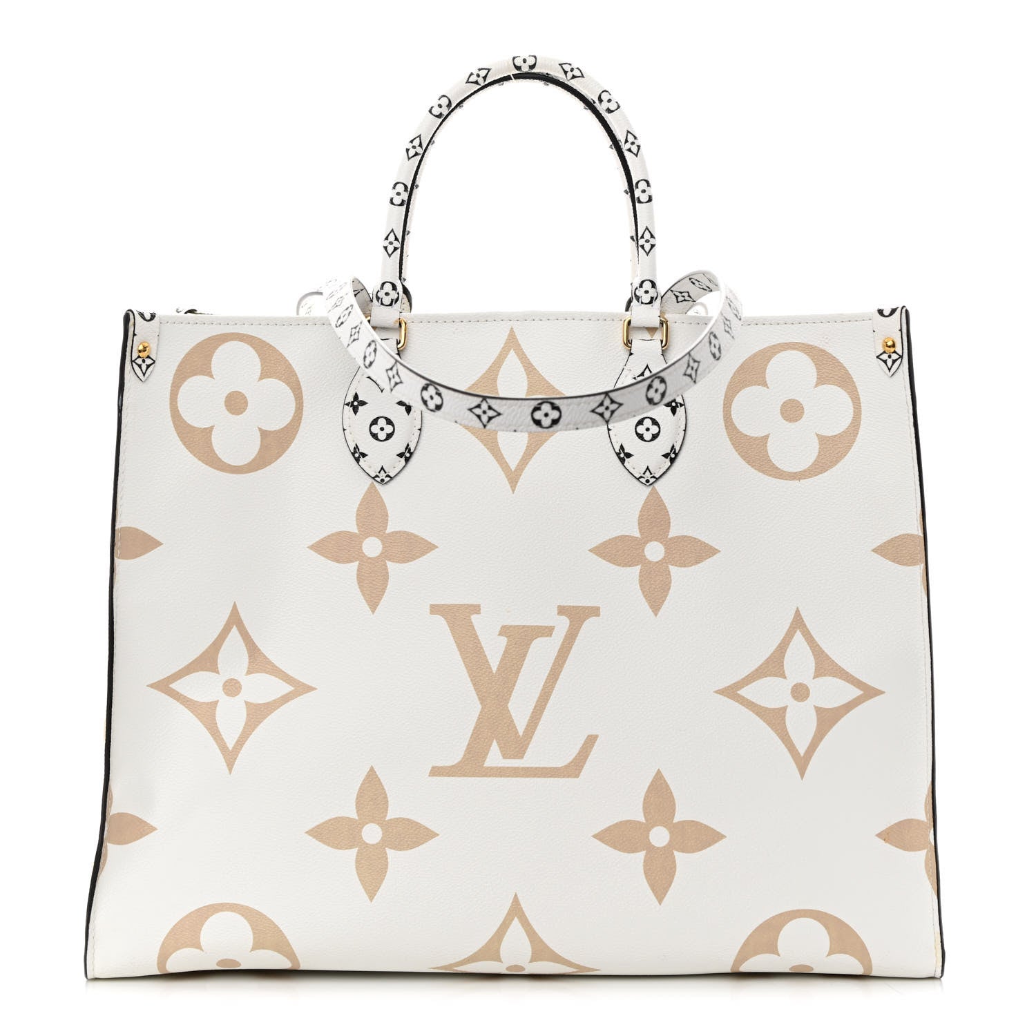 Louis Vuitton Monogram Giant Onthego GM Kaki Beige 1 of 14