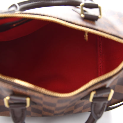 Louis Vuitton Damier Ebene Speedy Bandouliere 25 5 of 9