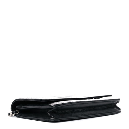 Chanel Caviar Timeless CC Wallet On Chain WOC Black 4 of 17