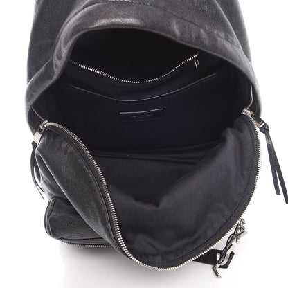 Saint Laurent Lambskin Mini City Backpack Black 7 of 11