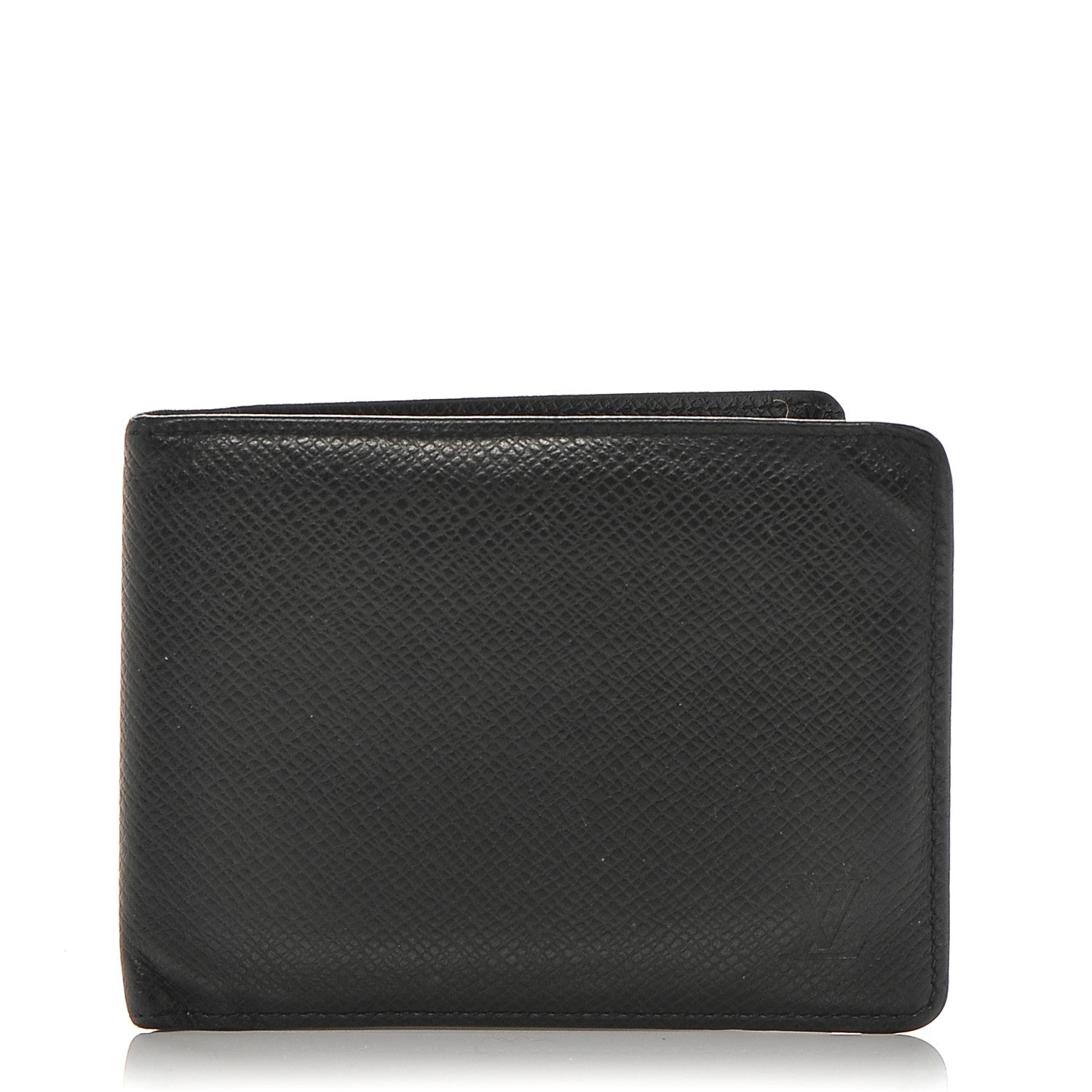 Louis Vuitton Taiga Billfold 6 Credit Card Wallet Ardoise 1 of 7